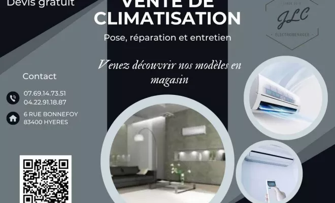 climatisation, Hyères, JLC Electroménager
